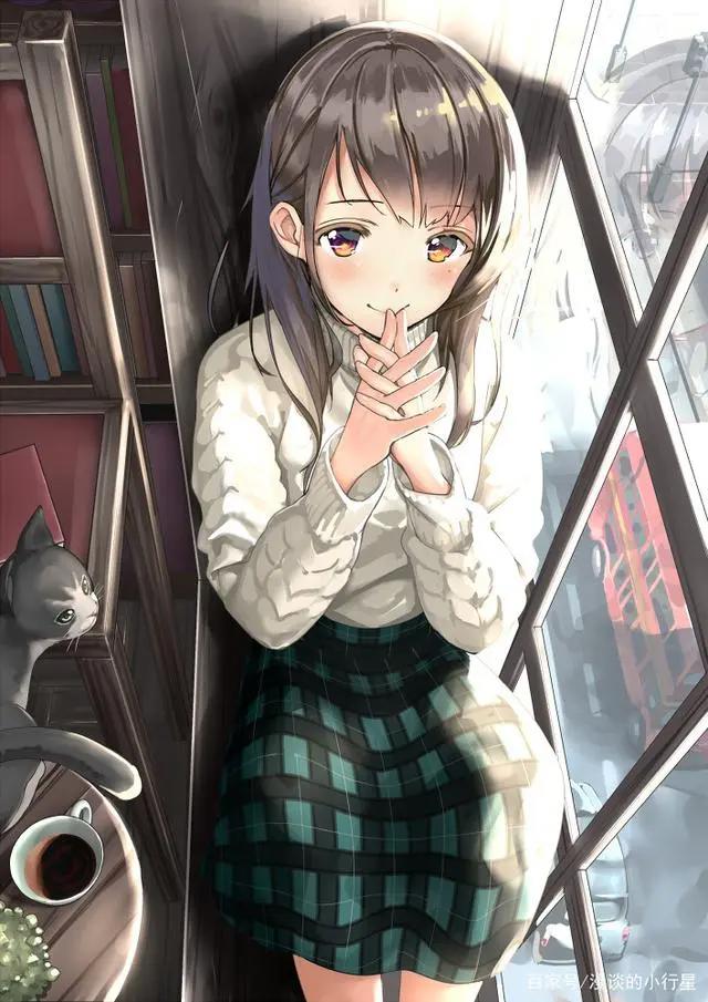 动漫少女:超美壁纸推荐,猫咪女孩系列,一起学猫叫吧!