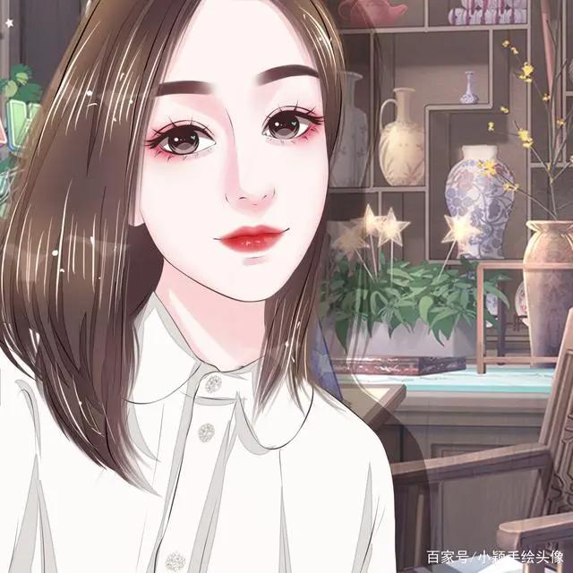 漫画图片，温馨唯美手绘头像，简单个性生活态度