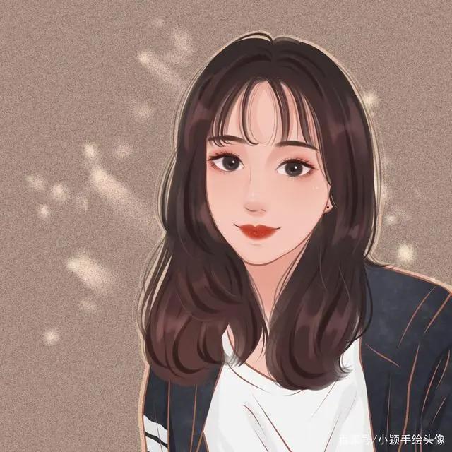 漫画图片，温馨唯美手绘头像，简单个性生活态度