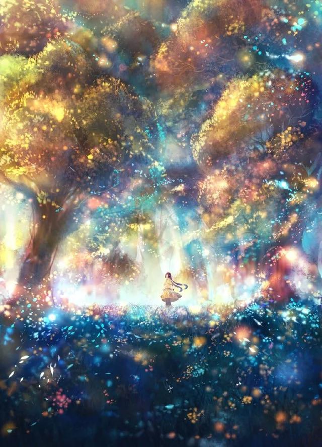 动漫美图：充满梦幻色彩的世界