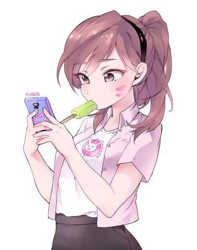 美丽的动漫图片素描(60张)