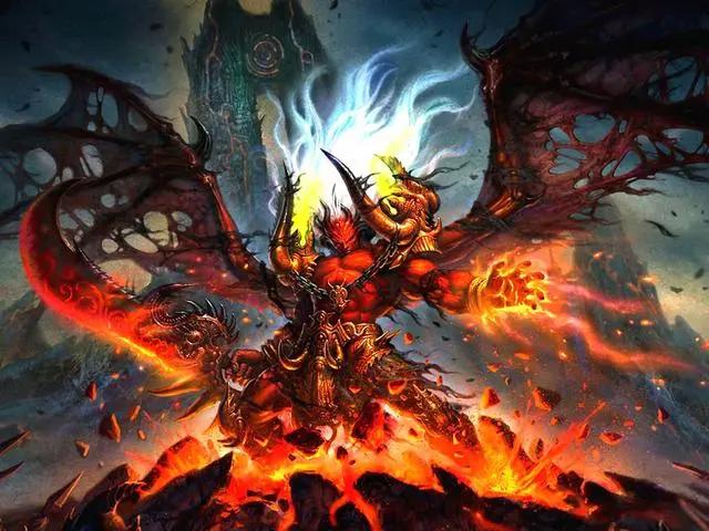 游戏主题动漫插图：无水印《魔兽争霸》桌面壁纸创作欣赏
