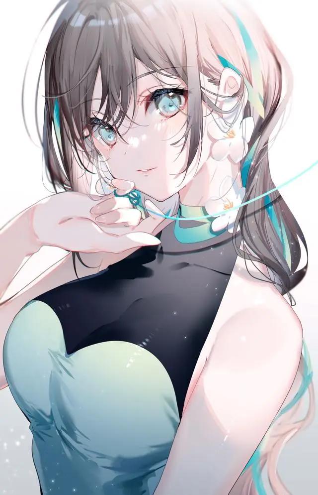 美少女动漫壁纸插画