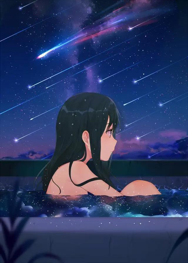 有哪些插画壁纸具有很强的夏日感？夏日感动漫绘画壁纸分享！