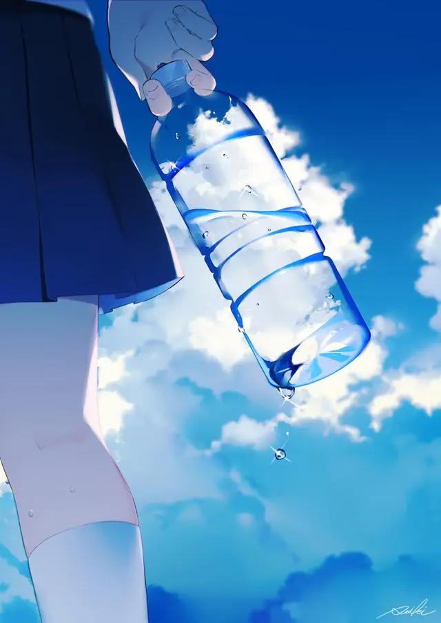 有哪些插画壁纸具有很强的夏日感？夏日感动漫绘画壁纸分享！