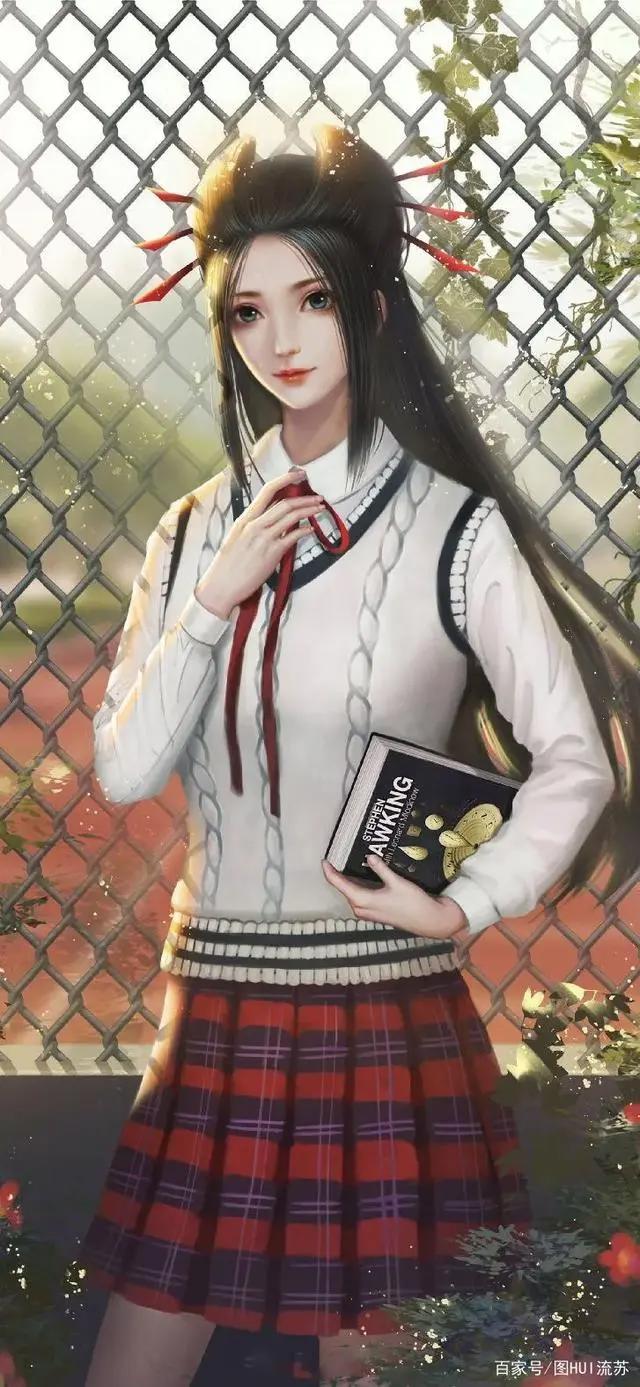 二次元动漫女生全屏壁纸