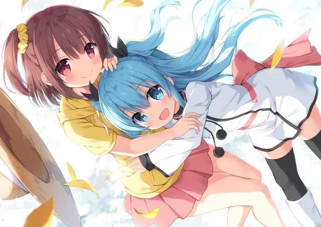 二次元美少女电脑壁纸，这么可爱还不赶快给你的电脑设置