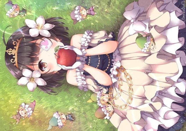 二次元美少女电脑壁纸，这么可爱还不赶快给你的电脑设置