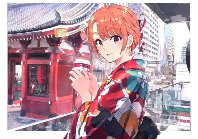 动漫头像/插画，14张大春物清新日系美少女插图壁纸，快收下！