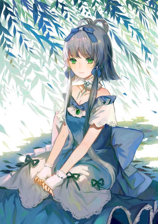 二次元美少女专属壁纸，这么可爱一定是女孩子喽