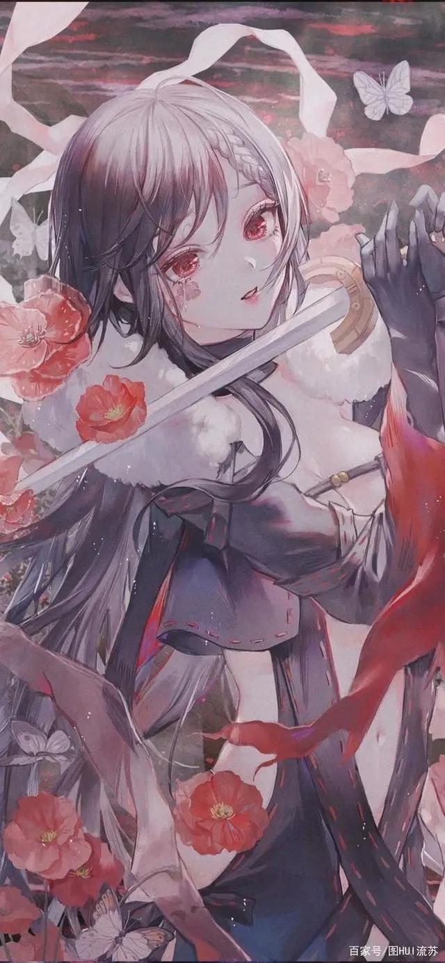 二次元动漫女生全屏壁纸