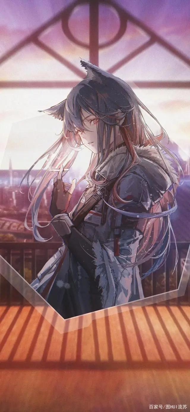 二次元动漫女生全屏壁纸