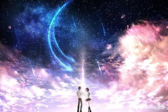 动漫壁纸:新海诚式星空、每一帧都是壁纸,带你领略黑夜的绚丽