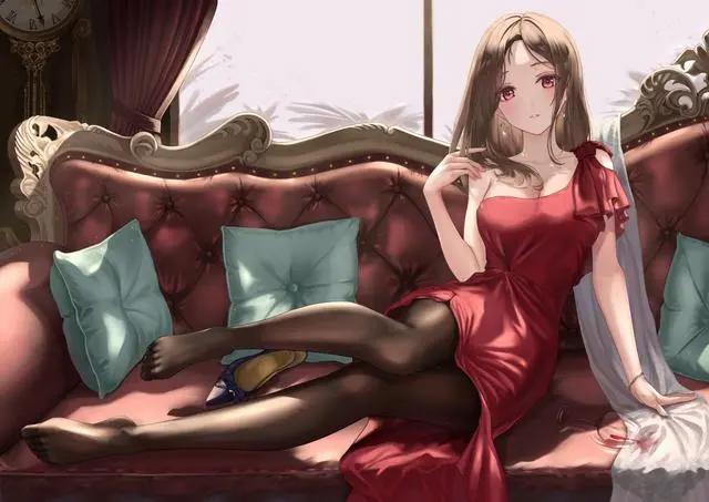 #二次元美图#超清4K动漫壁纸，美少女图集