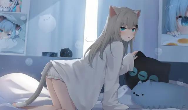 #二次元美图#超清4K动漫壁纸，美少女图集