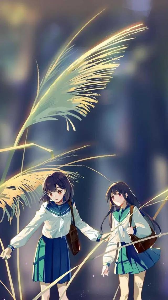 十张唯美动漫双人壁纸，赶紧收藏