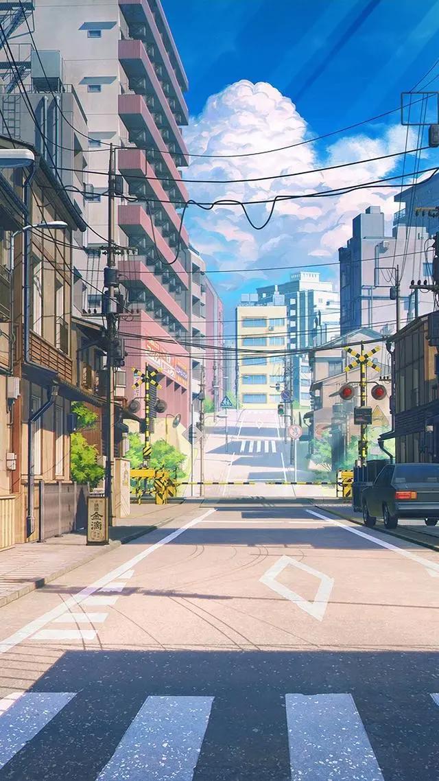 动漫美图：二次元唯美风景壁纸，分享给大家