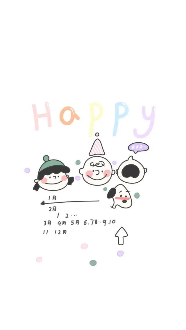 动漫壁纸丨分享高清插画壁纸~10张《史努比》高清壁纸哦~超级好看