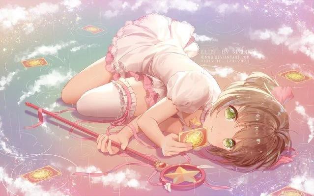 魔卡少女樱壁纸特辑，每一张都美轮美奂，错过不再有
