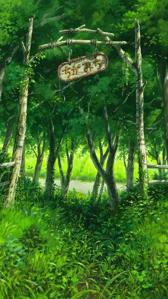 动漫壁纸分享——宫崎骏动漫背景图