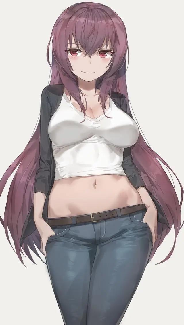 每天都有新发现，分享一组高清动漫美女壁纸
