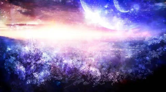 极度舒适的动漫风景壁纸：星河、日落、少女等众多风景