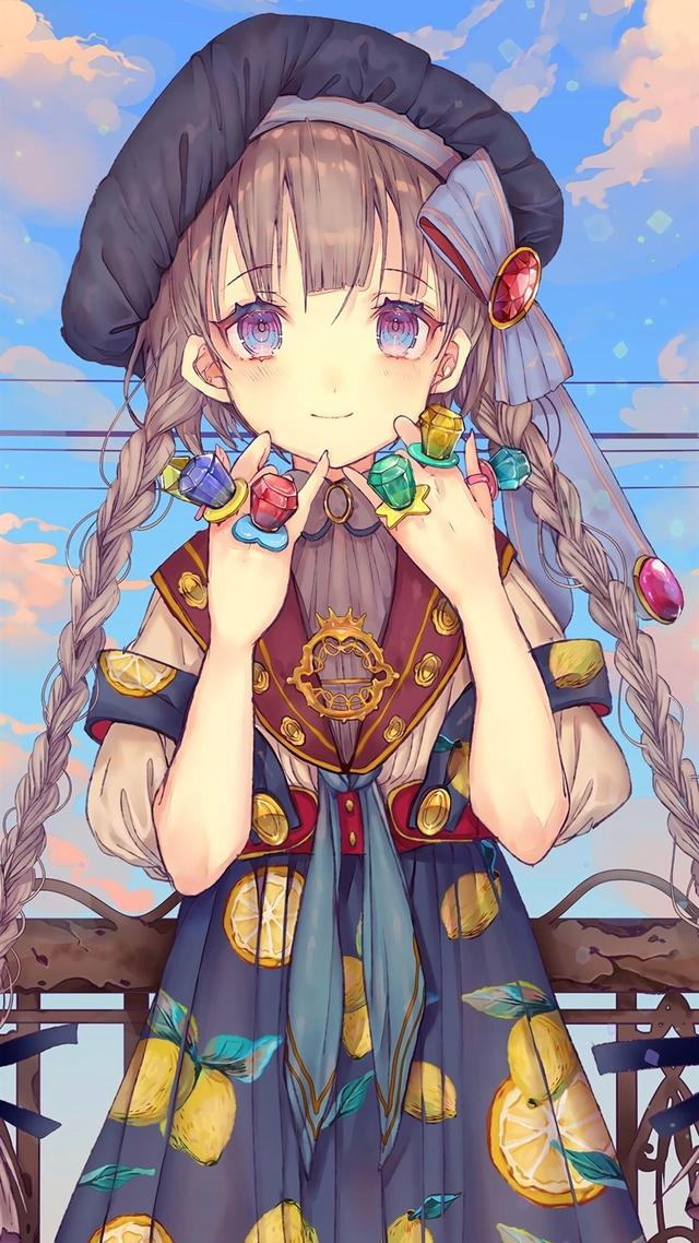 动漫女神插画节选，这样的画风你喜欢吗