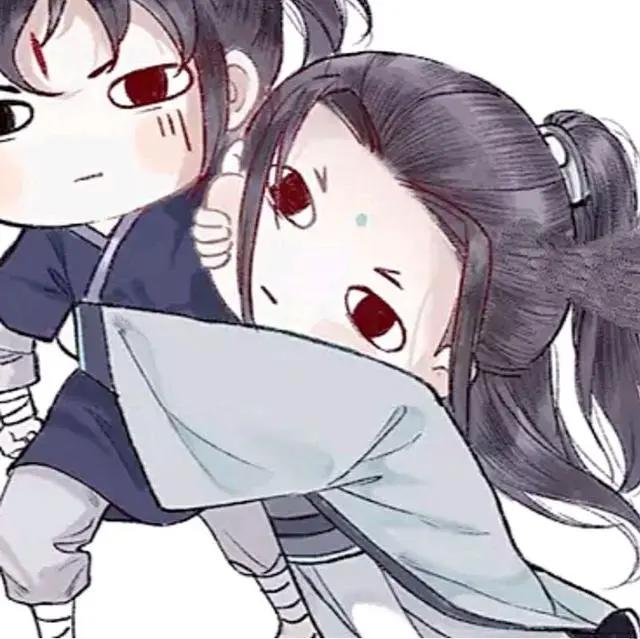 基友动漫头像,小受快乐好基友