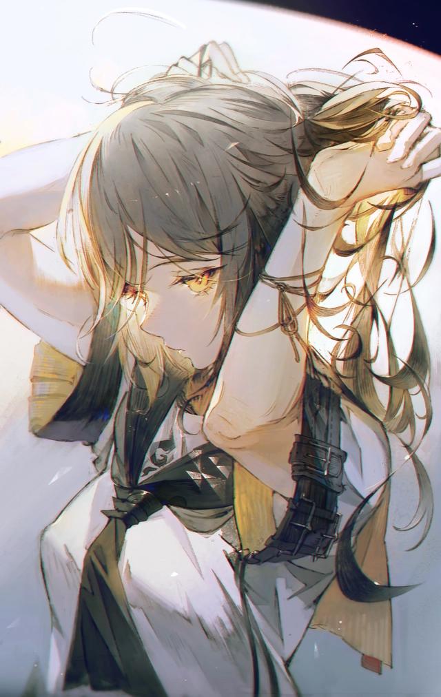 二次元动漫壁纸：JK萌属性的美少女，可爱甜美，精选p站美图插画