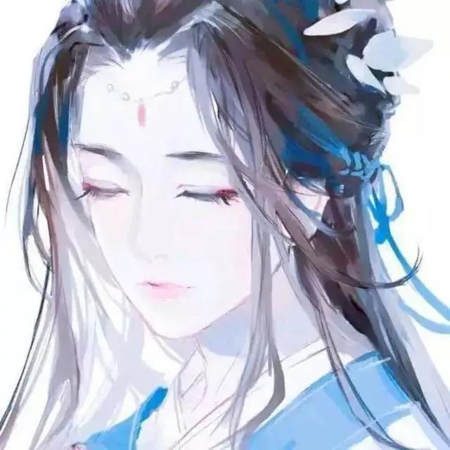 紫色动漫头像，图源网络，如有侵权立删