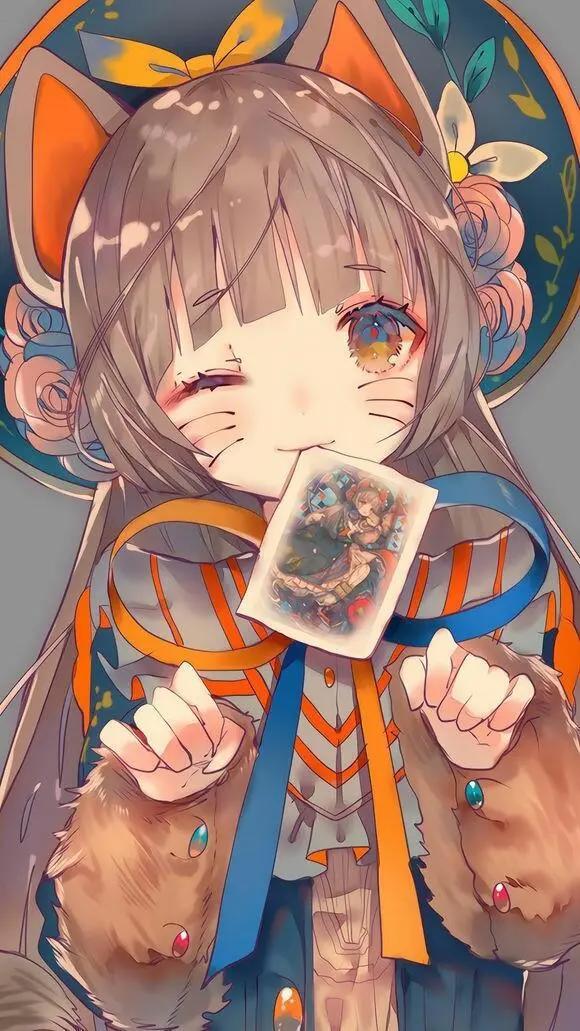 「动漫少女图片」每人都会对你说一句悄悄话