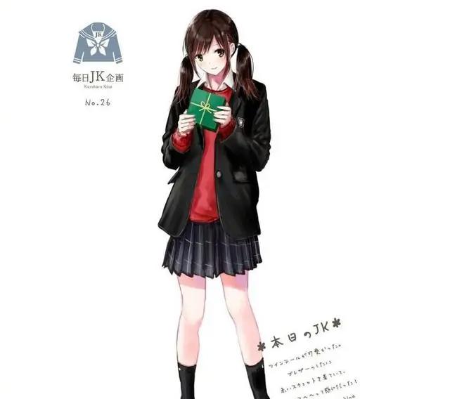 漫迷设计出了动漫中的18款校服，图中的哪一位美少女最让你心动？