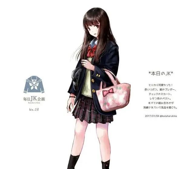 漫迷设计出了动漫中的18款校服，图中的哪一位美少女最让你心动？