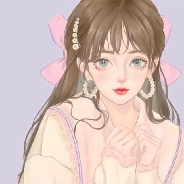 粉粉可爱的优质女生动漫头像