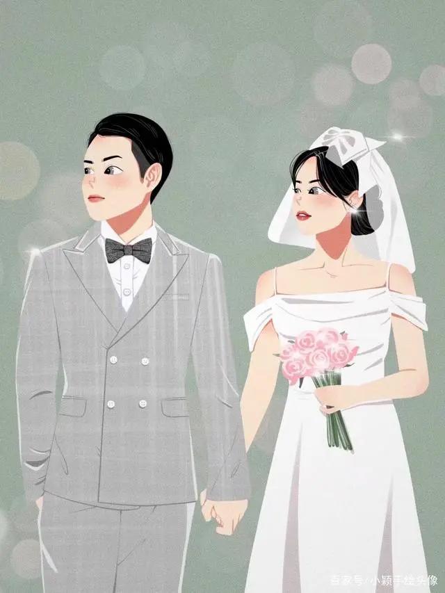 520，用漫画头像表达爱，简单美好、温馨幸福