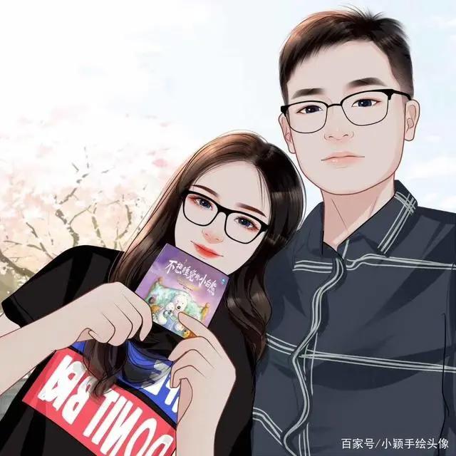 520，用漫画头像表达爱，简单美好、温馨幸福