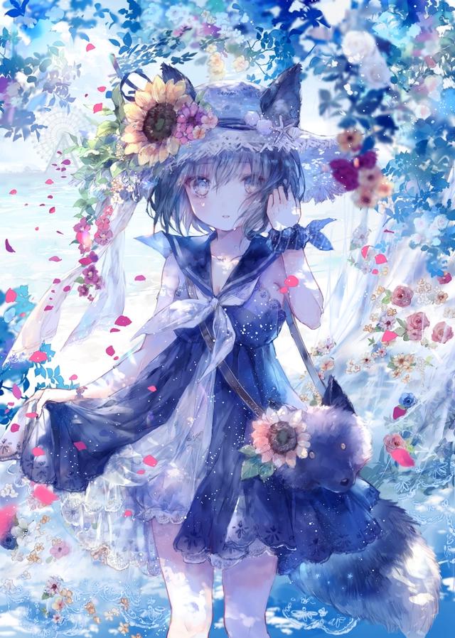 漫画图册分享：清纯系美少女，每一位都非常不错
