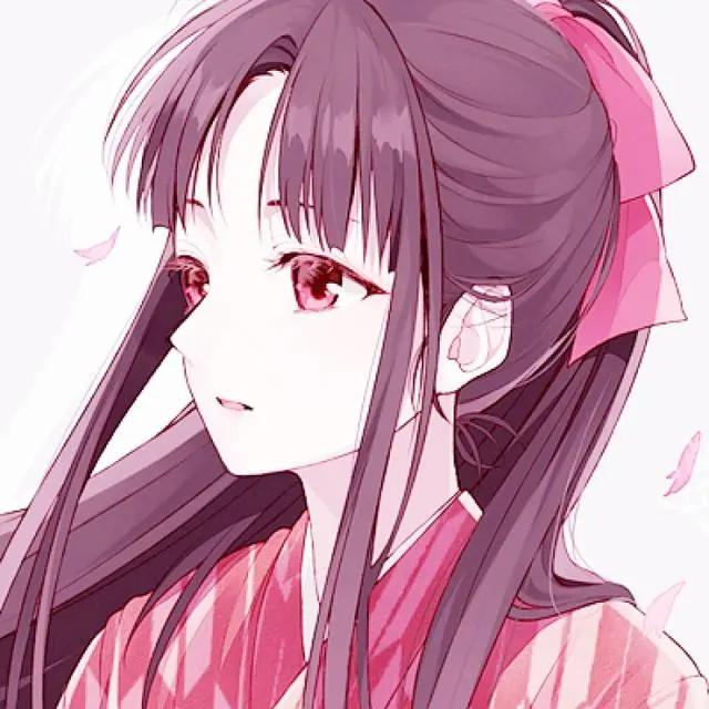 好喜欢这组女生动漫头像，满满的少女心