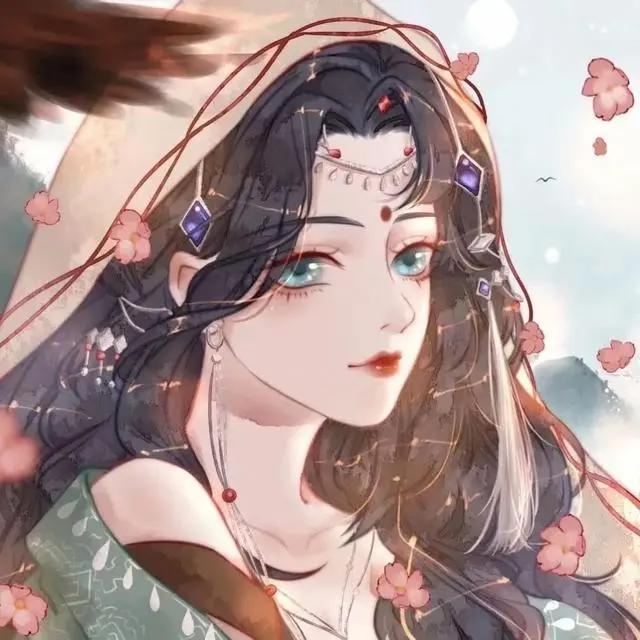 古风动漫女头像唯美高清图片