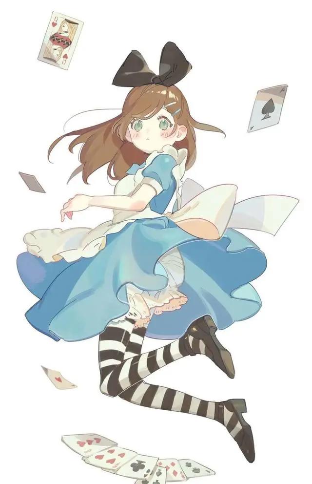 超可爱的二次元动漫闺蜜壁纸，就算人潮散尽，也要独自疯狂！