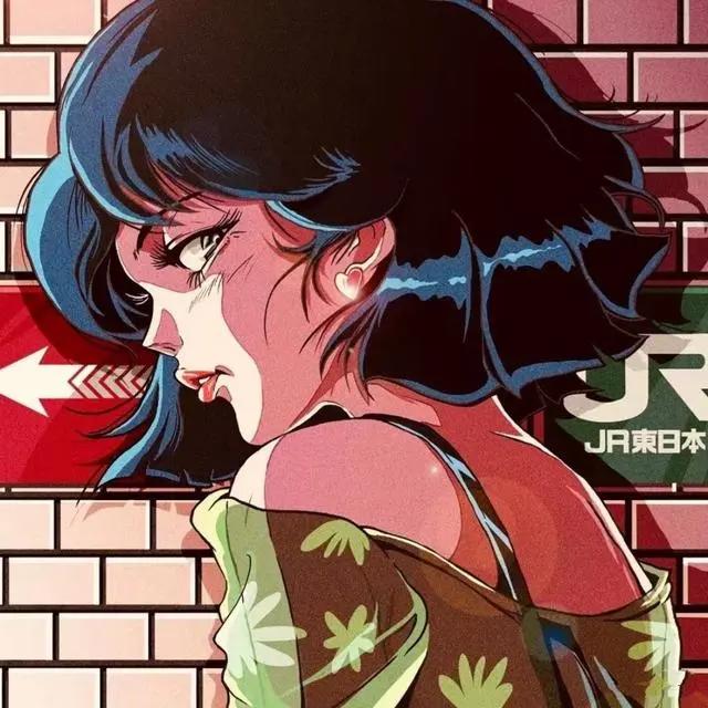 纯欲系高冷御姐风动漫头像｜最后一张惊艳到我了