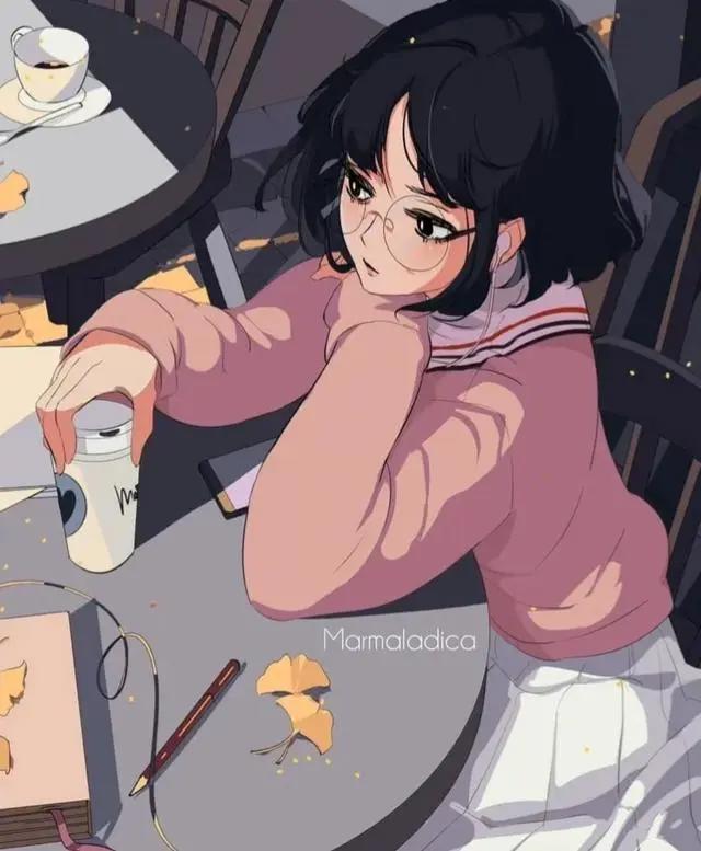 高冷御姐范动漫头像｜送给特别的你们