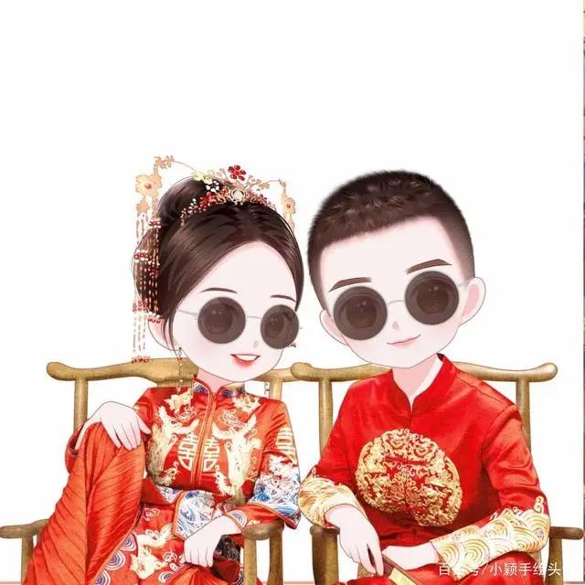 情侣漫画风头像，用手绘画风记录甜蜜瞬间，见证幸福爱情