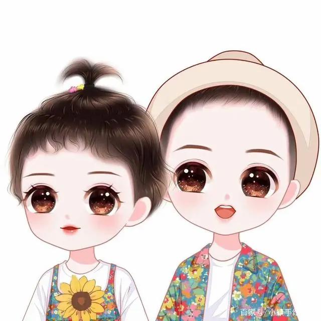 动漫亲子图片，超萌母子头像合集，好看吗？