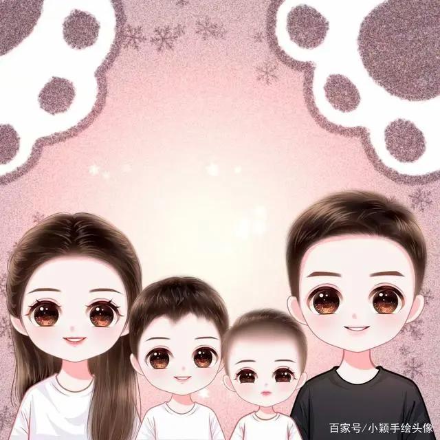 动漫亲子图片，超萌母子头像合集，好看吗？