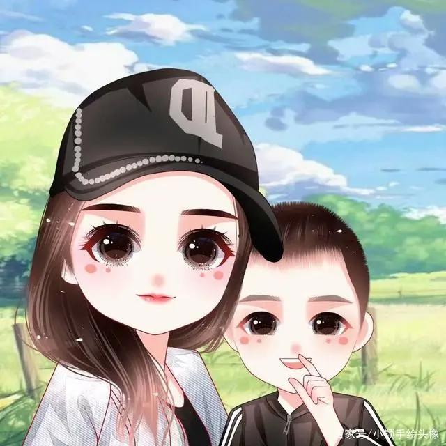动漫亲子图片，超萌母子头像合集，好看吗？