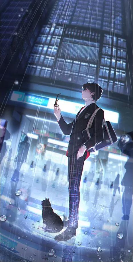 二次元动漫壁纸插画：往后余生满眼只有你，精选p站大神的美图