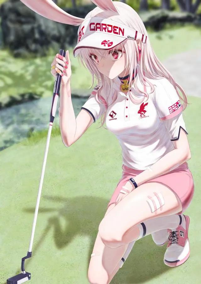 活力可爱的二次元兔女郎动漫壁纸图片