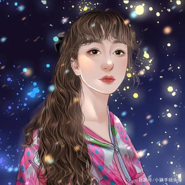 精致漫画图片，平常心面对生活，用头像记录成长