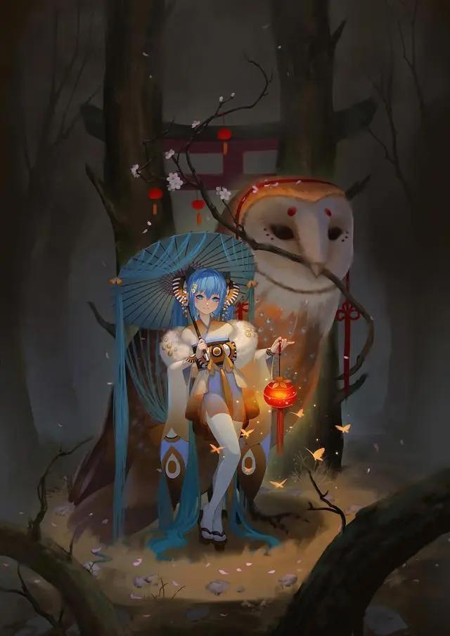 27张动漫少女集｜第354回；4K壁纸插画绘画图片绘画写真